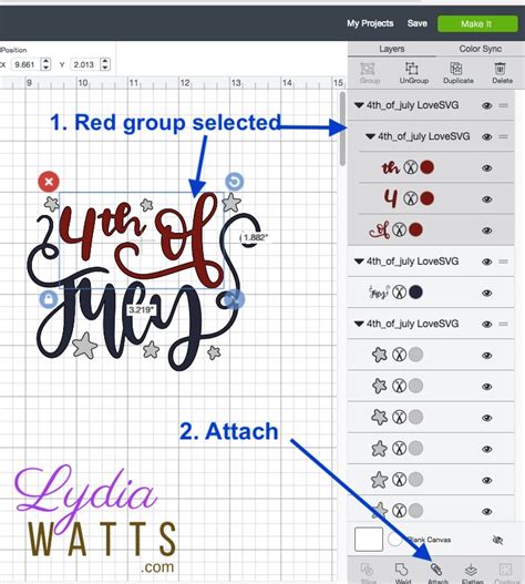 Attaching to Hold Cut Placement with Different Colors • Lydia Watts