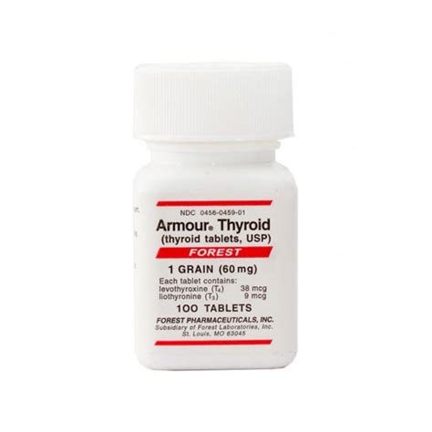 Armour® 1 Grain Thyroid | Antiaging Systems