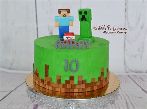 Minecraft Cake 1 - Edible Perfections