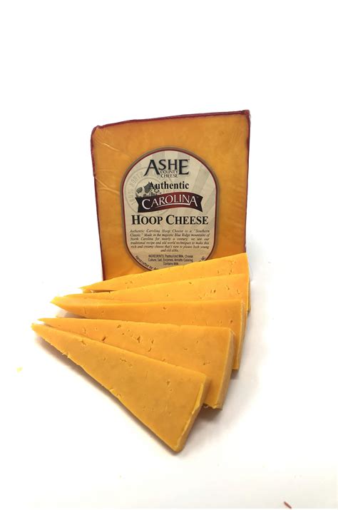 7oz. Mild Hoop Cheddar Wedge - Ashe County Cheese