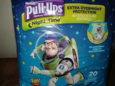 VINTAGE TOY STORY Diapers Pull-Ups Night time Training Pants 3T - 4T $29.99 - PicClick