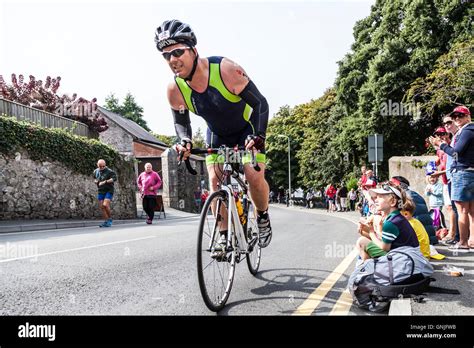 Ironman Tenby September 2014 Stock Photo - Alamy