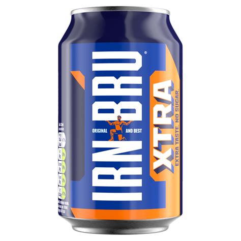 IRN-BRU Xtra No Sugar 330ml Can