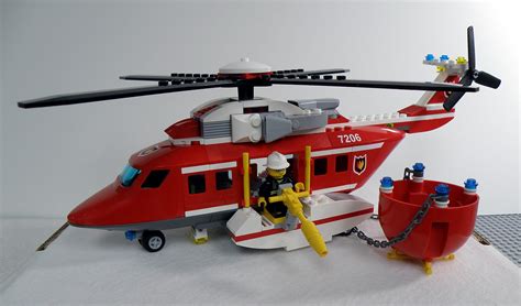 Lego City Fire Helicopter | From the Lego City #7206 Fire He… | Flickr