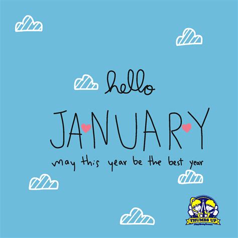 JANUARY EVENTS | Thumbs Up