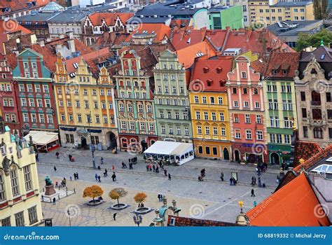 City of Wroclaw, old town editorial photography. Image of wroclaw ...