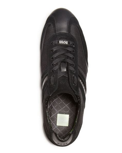 HUGO Boss Boss Stiven Sneakers in Black for Men - Lyst