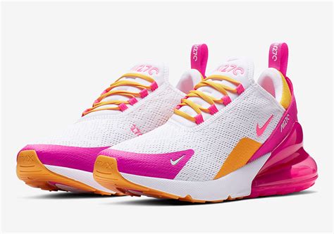 Nike Air Max 270 Women's White Fuchsia Gold CI1963-166 | SneakerNews.com