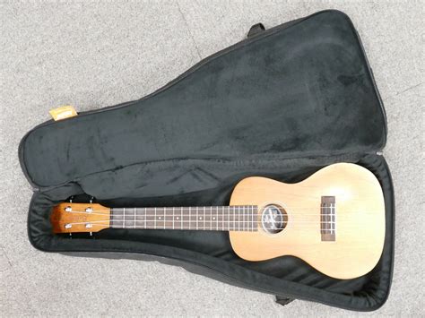 The Joe Brown concert Ukulele in case: Overall length 61cm.