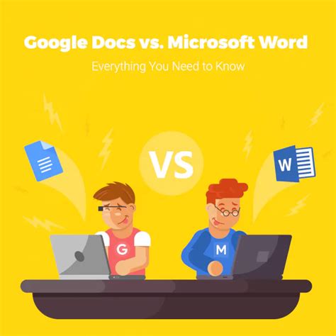 Google Docs vs. Microsoft Word: Everything You Need to Know