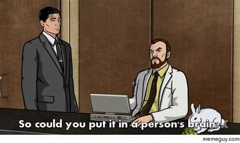 Krieger is my favourite part of Archer - Meme Guy