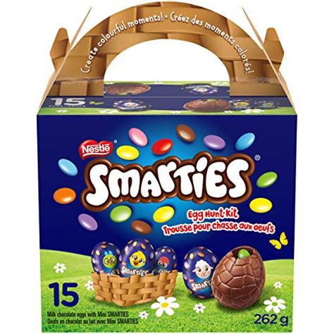 Smarties Milk Chocolate Easter Egg Hunt Kit, 15-Pack, 262G — Deals from SaveaLoonie!