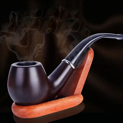 ISHOWTIENDA 2019 New Retro Enchase Durable Resin Smoking Pipe Tobacco Pipes Cigar Gift Durable ...