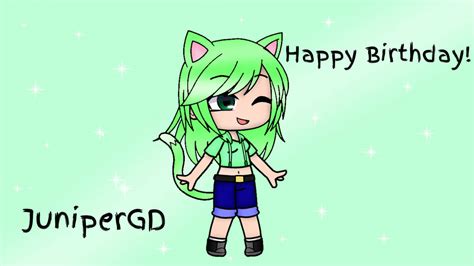 Birthday edit for JuniperGD by Onnerus1 on DeviantArt