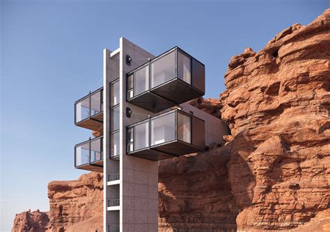 Canyon house on Behance