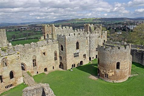 Ludlow Castle Chapel And Great Hall Photograph by Tony Murtagh