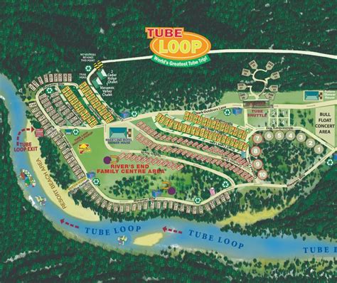 Ozark Outdoors Family Area Campground Map | Ozark, Campground, Outdoor