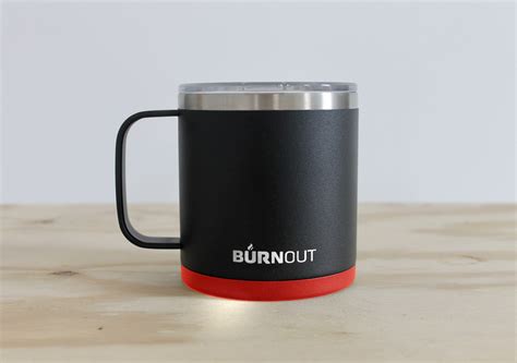 BURNOUT Mugs – Temperature Regulating Travel Mug