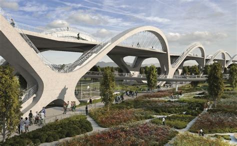 Gallery of HNTB's winning concept for LA's 6th Street Viaduct ...