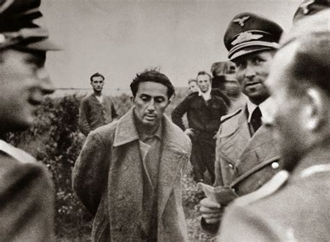 Stalin's son Yakov Dzhugashvili captured by the Germans, 1941