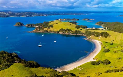 Bay Of Islands New Zealand Download Wallpaper Hd 1920x1200 : Wallpapers13.com