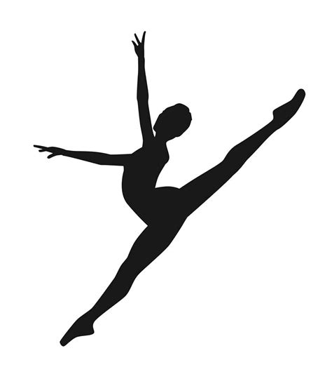 Modern dance Silhouette Contemporary Dance Ballet Dancer - Silhouette png download - 869*960 ...