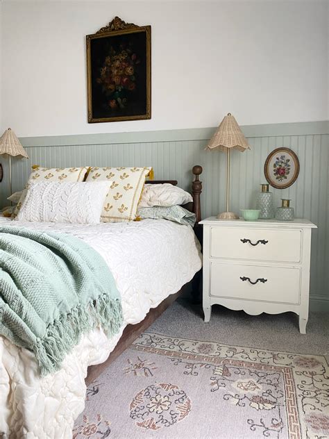 Ava's Vintage Bedroom Reveal with Walmart Home - Our Vintage Nest