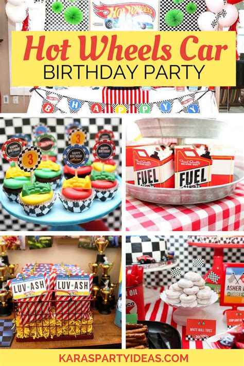 How to Make Hot Wheels Birthday Party Food Ideas