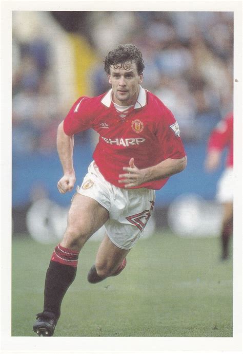 Mark Hughes Manchester United Football Club Striker Postcard ...