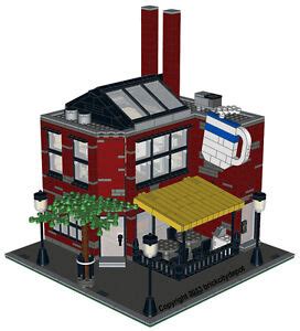 Viral Lego Coffee Shop Instructions PNG