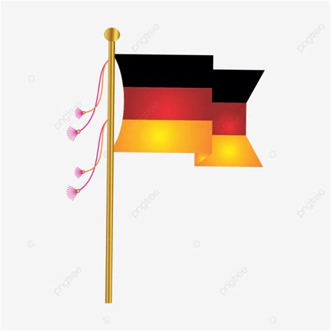 Waving German Flag Free Downlaod Vector, Germany Waving Flag Image, Germany Flag Waving White ...