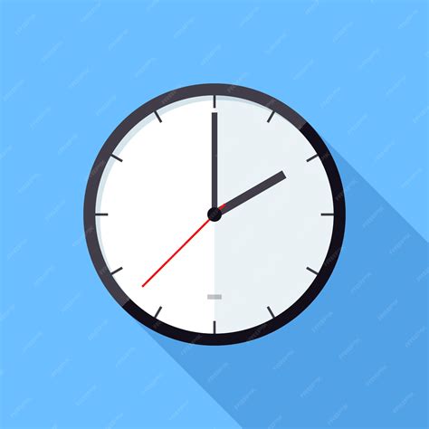 Premium Vector | Clock illustration icon