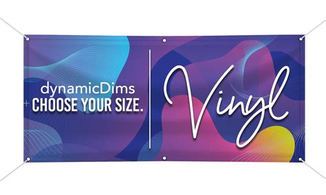 Custom Size Printed Vinyl Hanging Banner for Indoors or Outdoors