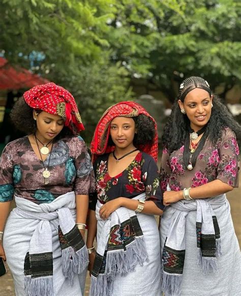 Amhara Woman | Ethiopian Traditional Dress