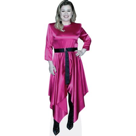 Kelly Clarkson (Pink Dress) Cardboard Cutout - Celebrity Cutouts