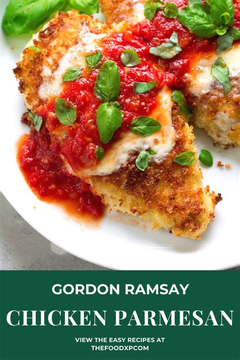 Gordon ramsay chicken parmesan – Artofit