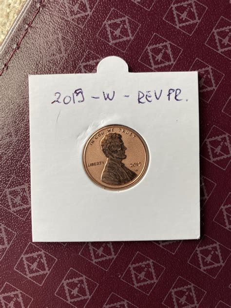 2019 w reverse proof penny : r/coins