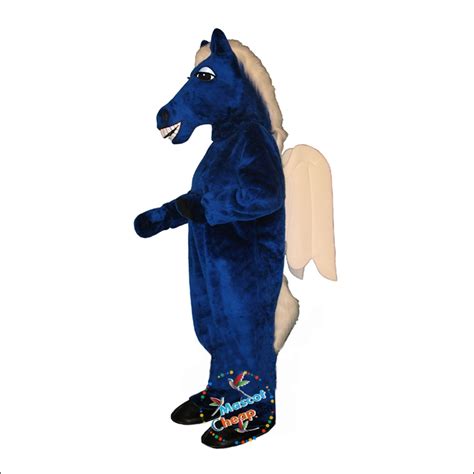 Blue Pegasus Mascot Costume Hot Sale Online