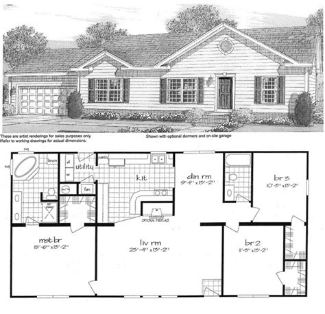 2 Bedroom Modular Homes Floor Plans