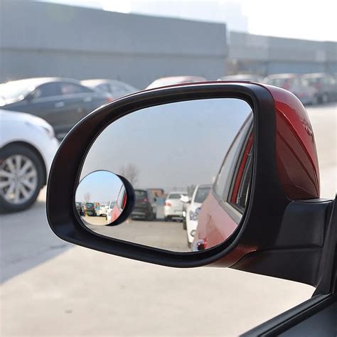 1 pcs Auto 360 Wide Angle Round Convex Mirror Car Vehicle Side ...