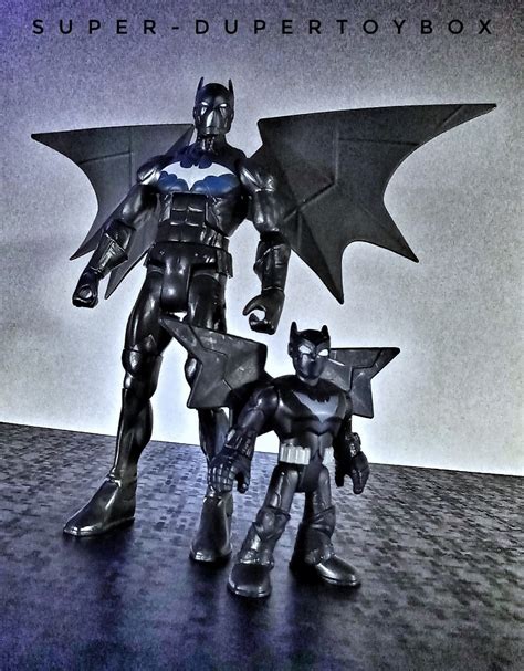 Super-DuperToyBox: Imaginext Batwing and Apokolips Armor Batman (Bat-Tech)