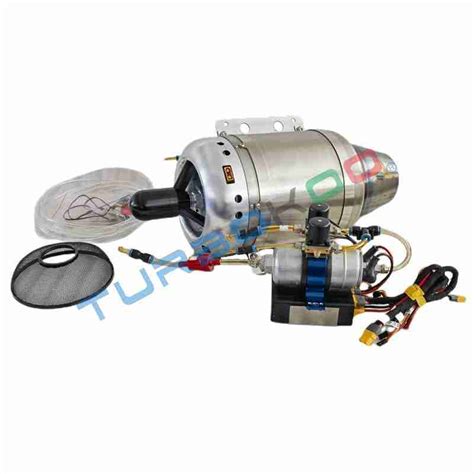 Small Turbojet Engine For UAVs, Drones, 400N Thrust, OEM