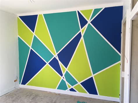 Pin by amanda lafrance on Paint in 2023 | Geometric wall paint, Room wall painting, Wall paint ...