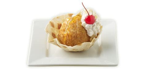 Chi-Chi's fried ice cream - knew most of this from my Carlos O'Crappy's days but liked the idea ...