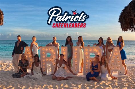 Patriots Cheerleaders Calendar Launch Party