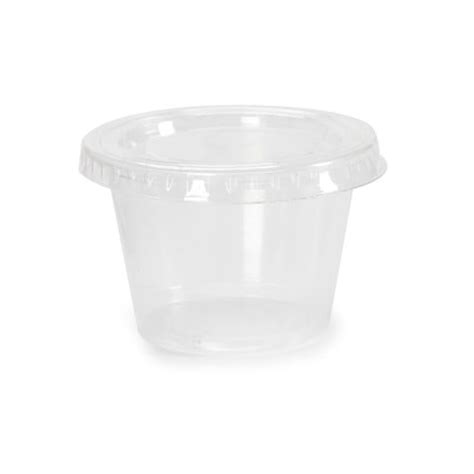 Small Plastic Cups With Lids - 25 Pack - Walmart.com