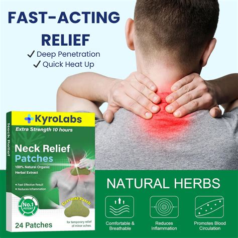 KyroLabs Neck Relief Patches – Kyrolabs