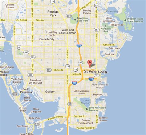 30 Map Of St Petersburg Fl - Maps Database Source