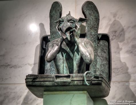 Airport Gargoyle | Artwork at Denver's baggage claim | Joel Rogers | Flickr