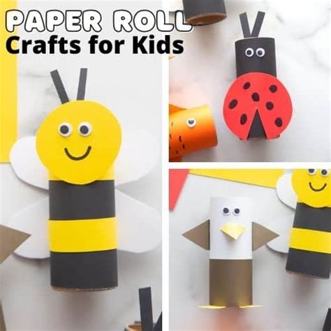 Toilet Paper Roll Art For Kids